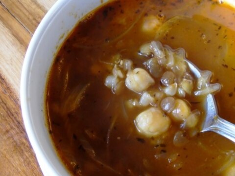 トルコ料理★麦と豆のアラジャ・スープ